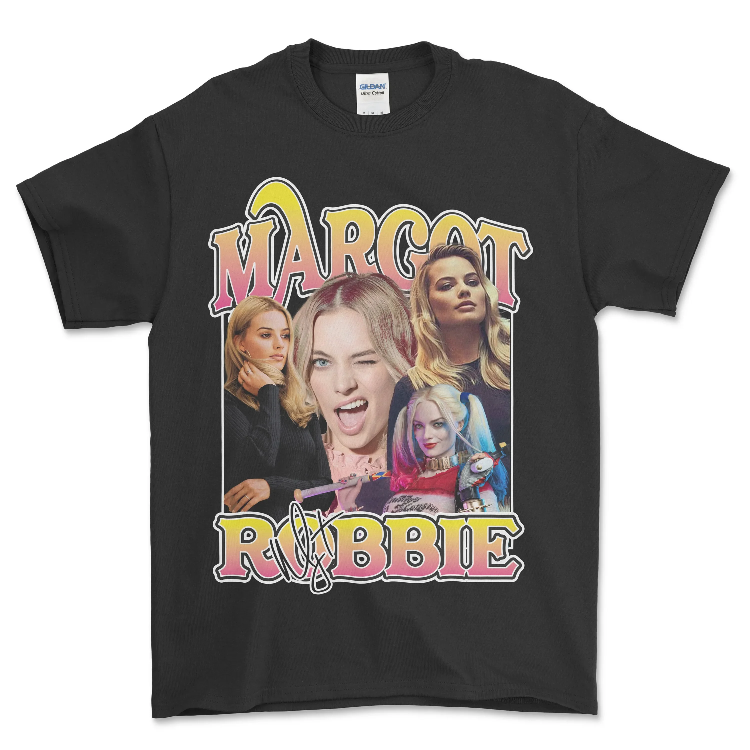Винтажная рубашка MARGOT ROBBIE футболка в стиле ретро