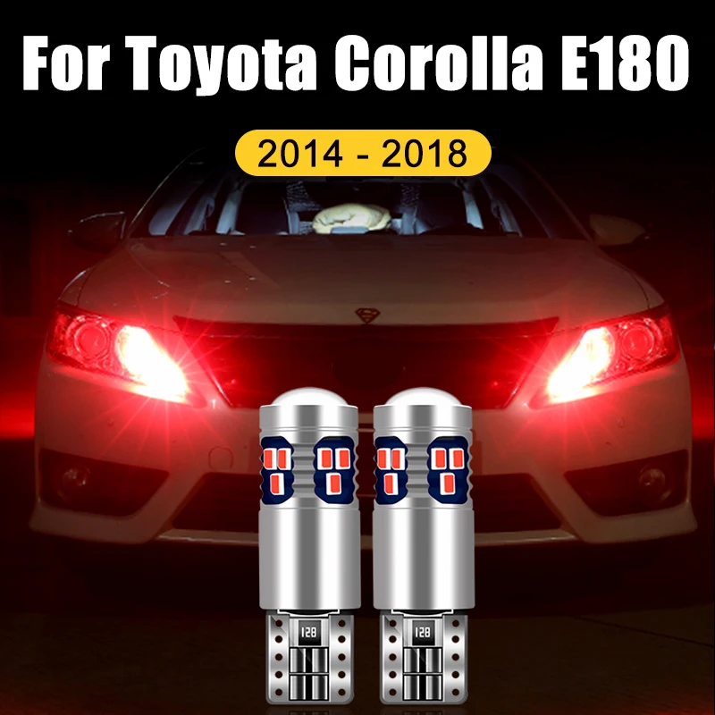 2 шт. светодиодные парковочные лампы W5W T10 Canbus для Toyota Corolla E180 2014 2015 2016 2017 2018 |