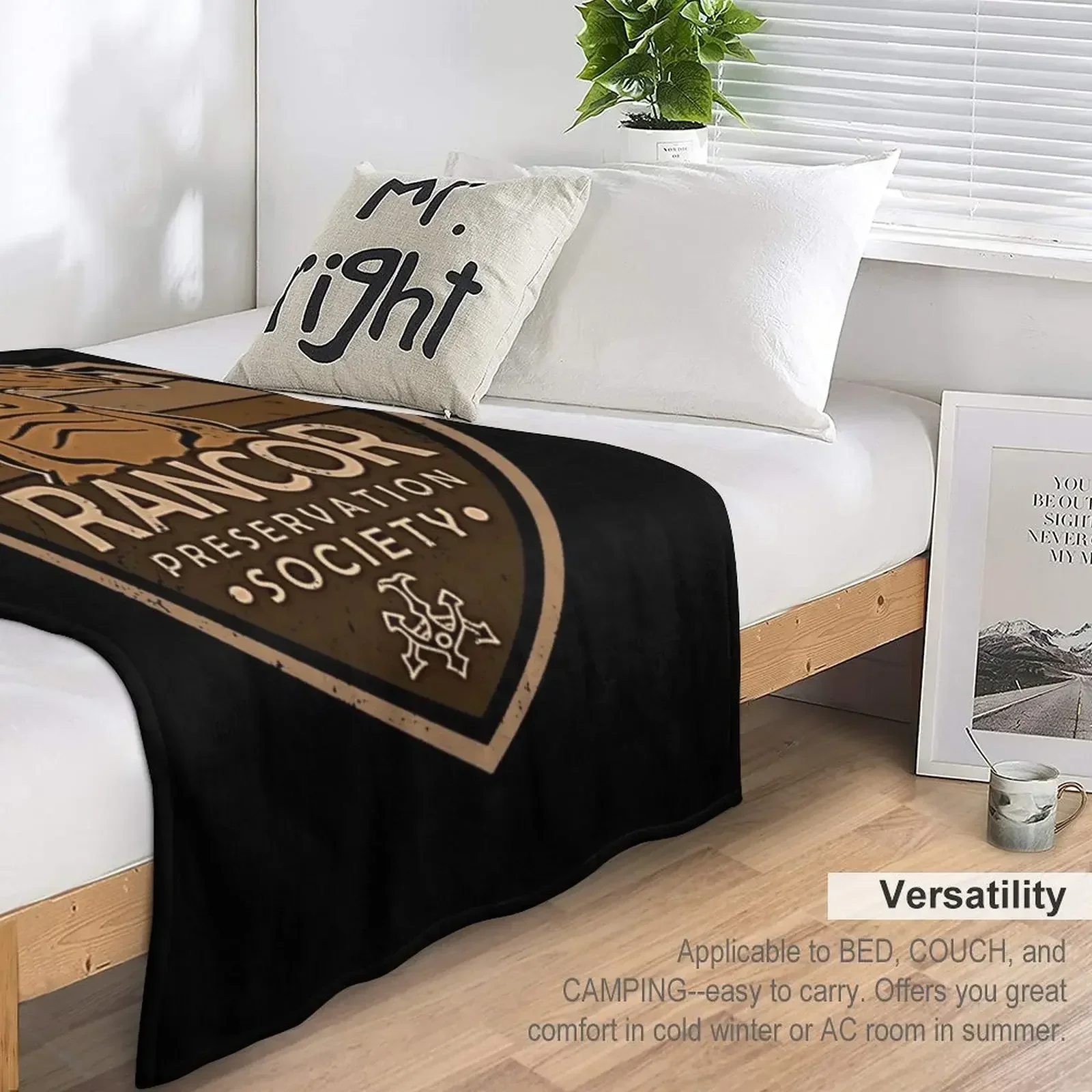 Общество сохранения Rancor | Поп-культура Geekdom Одеяло DopeyArt Пляжные декоративные