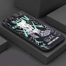 Luxury Fashion Bear Funda Phone Case For iPhone 11 13 12 Pro Max 12 13 Mini X XR XS MAX SE 2020 7 8 6s Plus Shockproof Celular