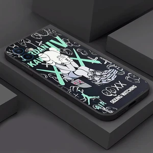 luxury fashion bear funda phone case for iphone 11 13 12 pro max 12 13 mini x xr xs max se 2020 7 8 6s plus shockproof celular free global shipping