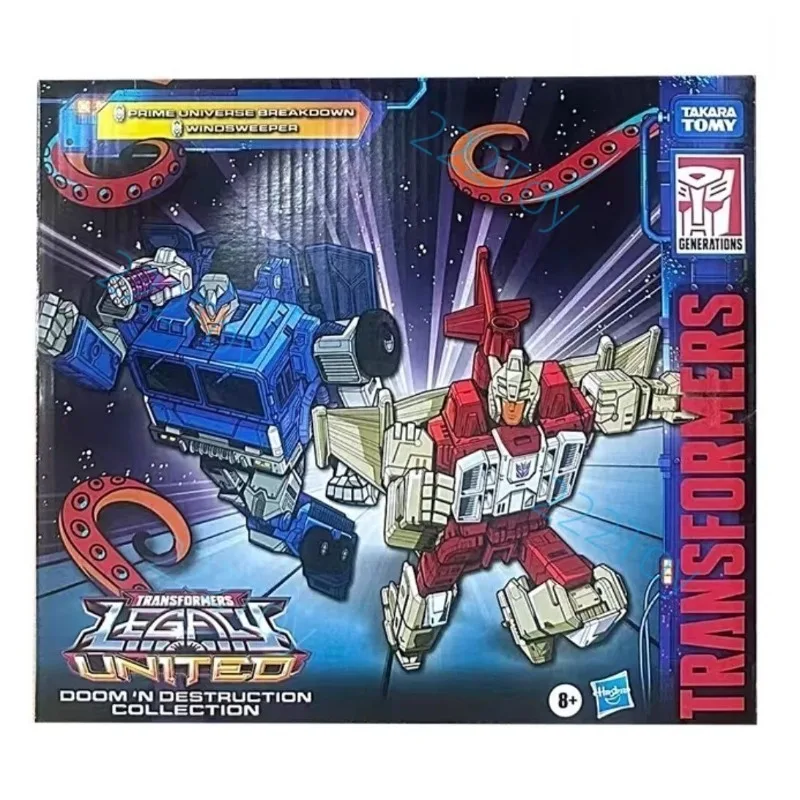 Новые классические игрушки Hasbro Transformers Legacy United Breakdown Windsweeper, экшн-модель, фигурки, игрушка-робот, коллекционные подарки для хобби (art.: 3920cf545c063) - 3920cf545c063