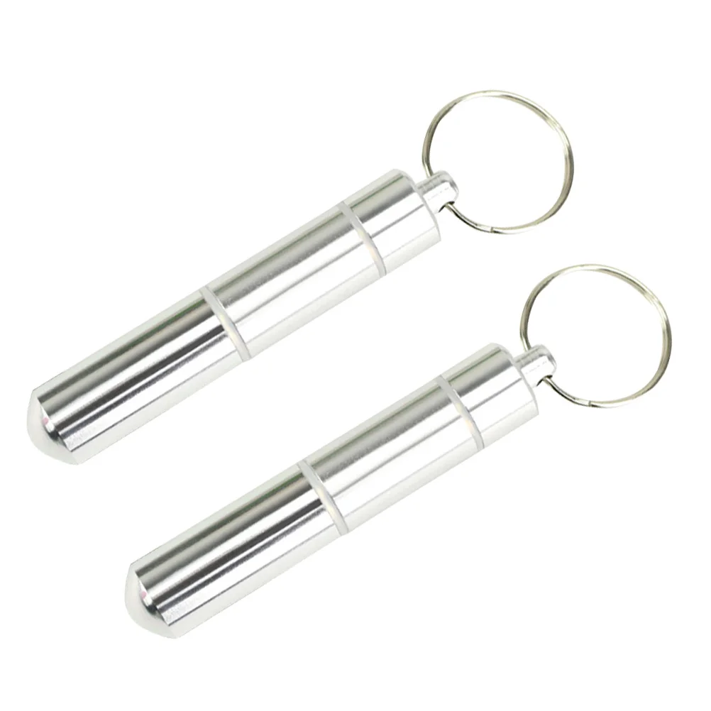 

Toothpick Box Holder Metalcontainer Pocket Aluminium Alloy Portable Aluminumpick Case