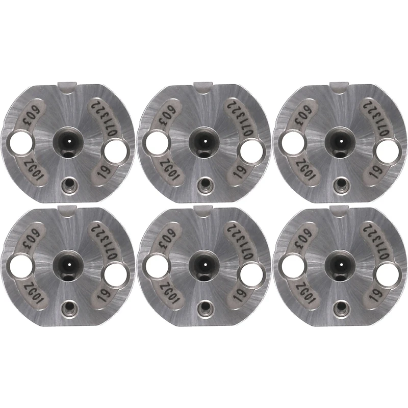 

6X New Diesel Injector Orifice Control Valve Plate 19 For Injector 095000-5341 095000-5600 095000-8903 095000-5650 5501
