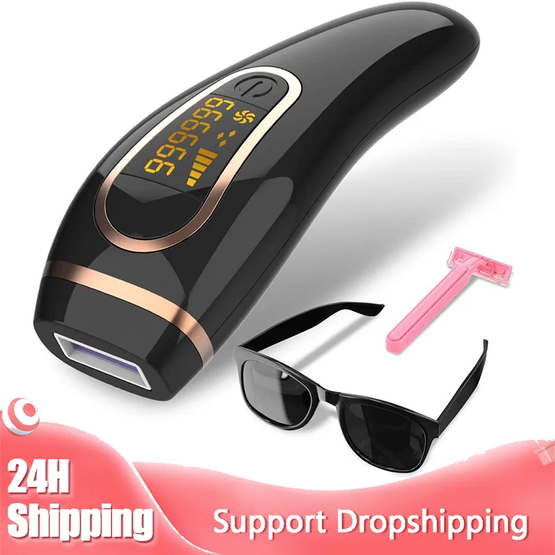Laser Hair Removal Electric Epilator Five Levels Of Light Adjustment Painless Easy Does Not Hurt The Skin