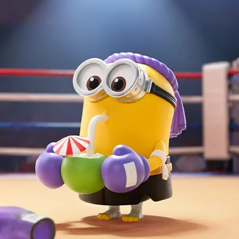 Фото POP MART MINIONS Bello World Series Kawaii Аниме-фигурки в закрытой упаковке - Сюрприз-куклы для девочек №2