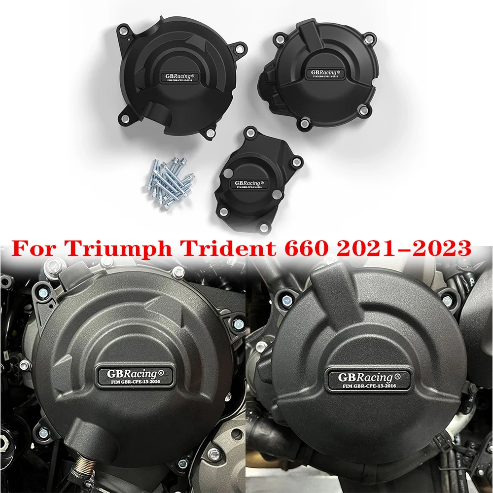Защита крышки двигателя мотоцикла для Triumph Trident 660 2021-2024 и Tiger