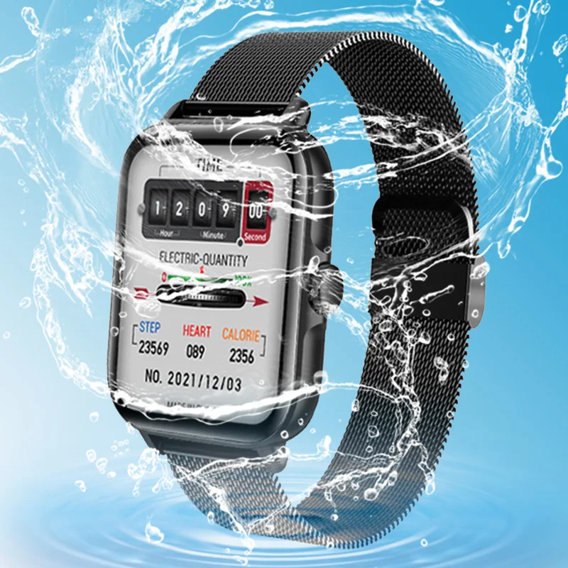 

2022 New Women Smart Watch Real-time Activity Tracker Heart Rate Monitor Sports Women Smart Watch Men Clock For Android IOS