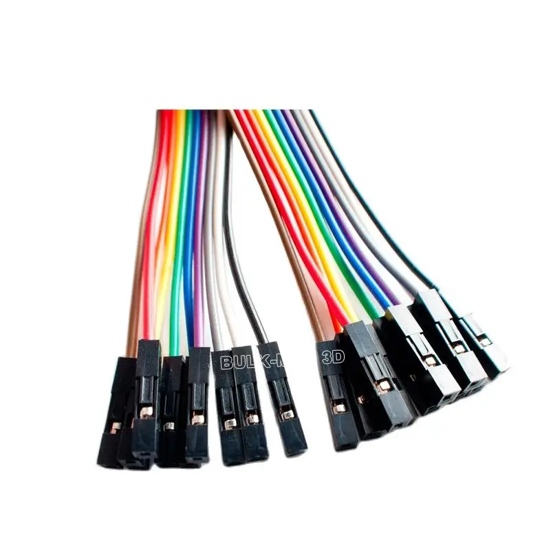 

40 PIN Dupont Wire 20cm Length Female to Female/Male to Male/Male to Female Jumper Cable - 2.54mm Dupont Wire for PCB DIY Kits