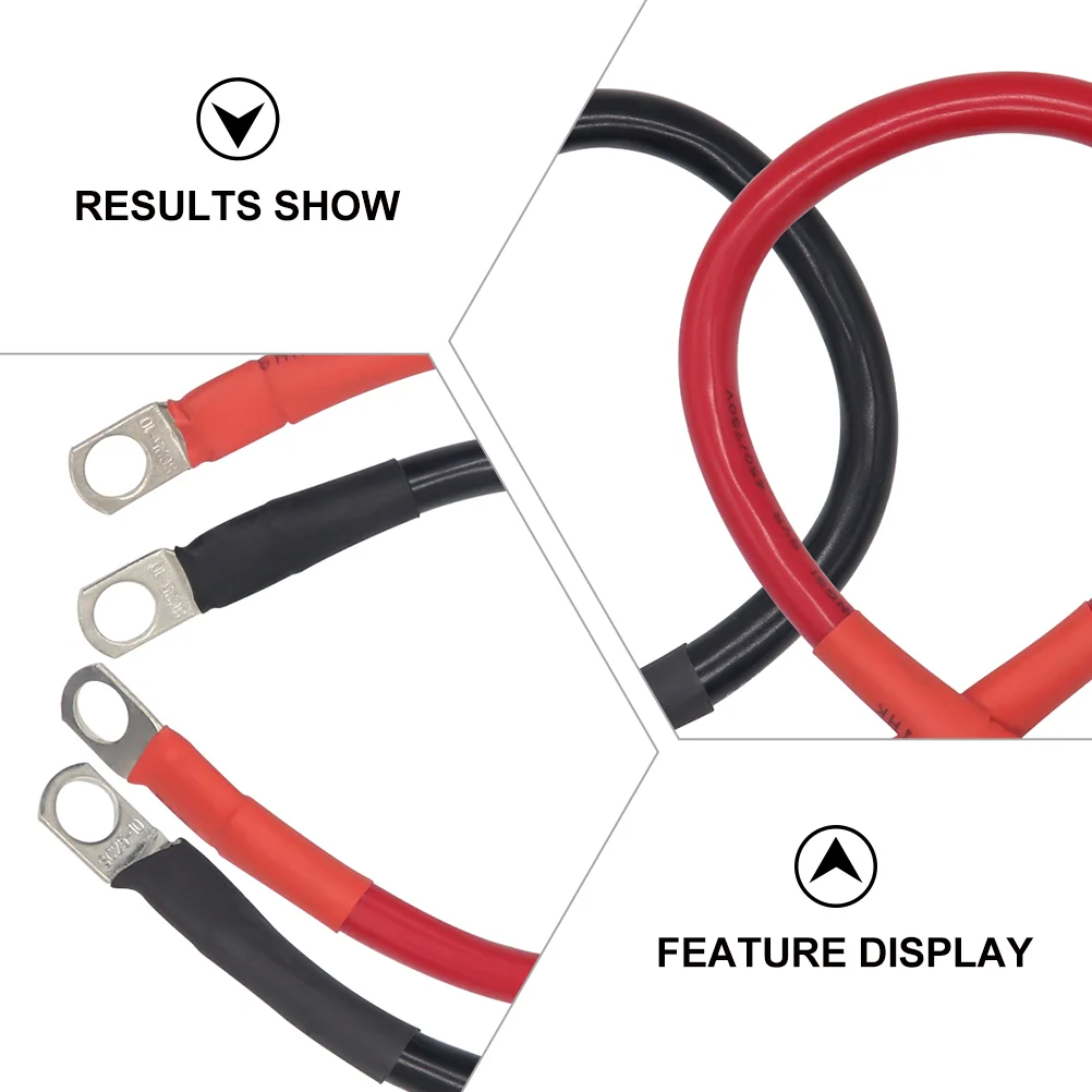 2 шт. 4awg кабель автомобильные аккумуляторы инвертор мощности преобразование