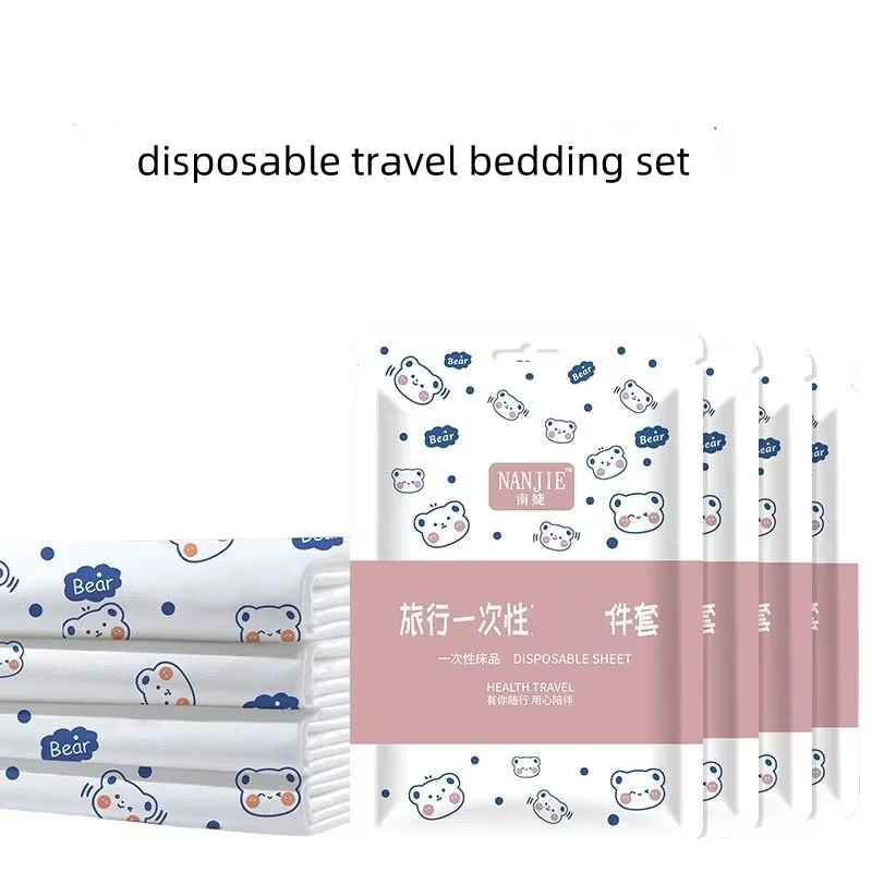 

Одноразовое постельное белье EGW, белый, нетканый