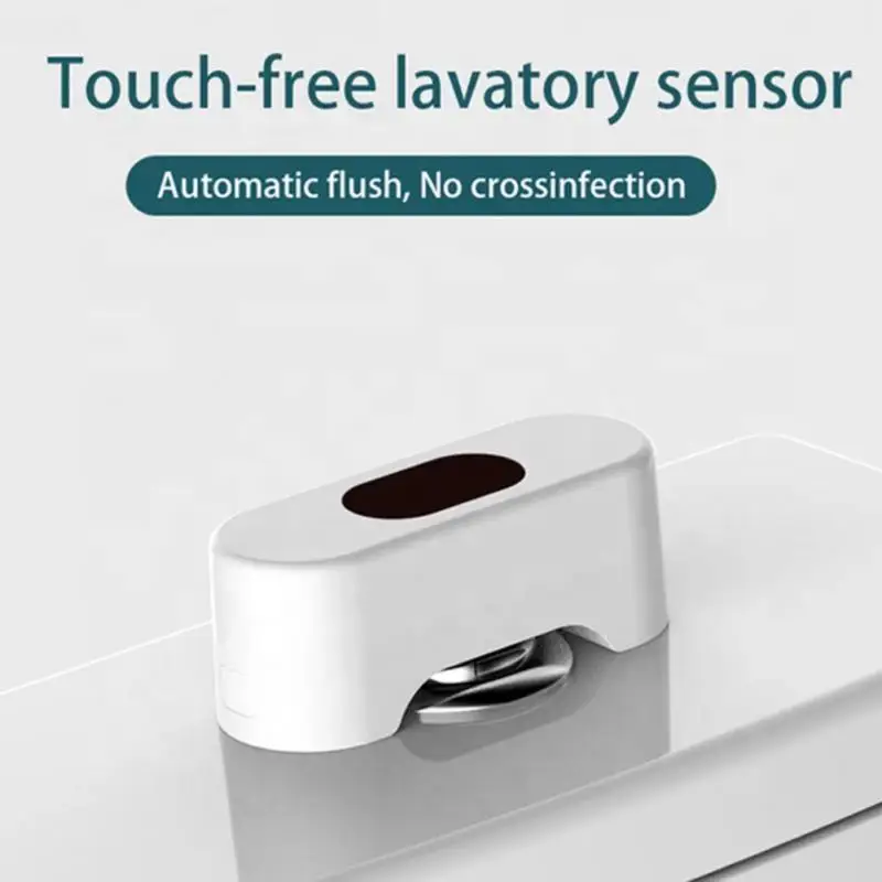 

Infrared Induction Toilet Button Automatic Toilet Flush Sensor Smart Home Sensor Flusher FOR Children Household Flushing Sensor
