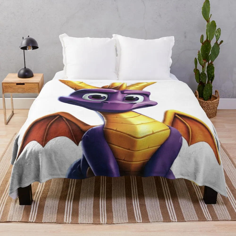 

Одеяло в клетку с рисунком дракона