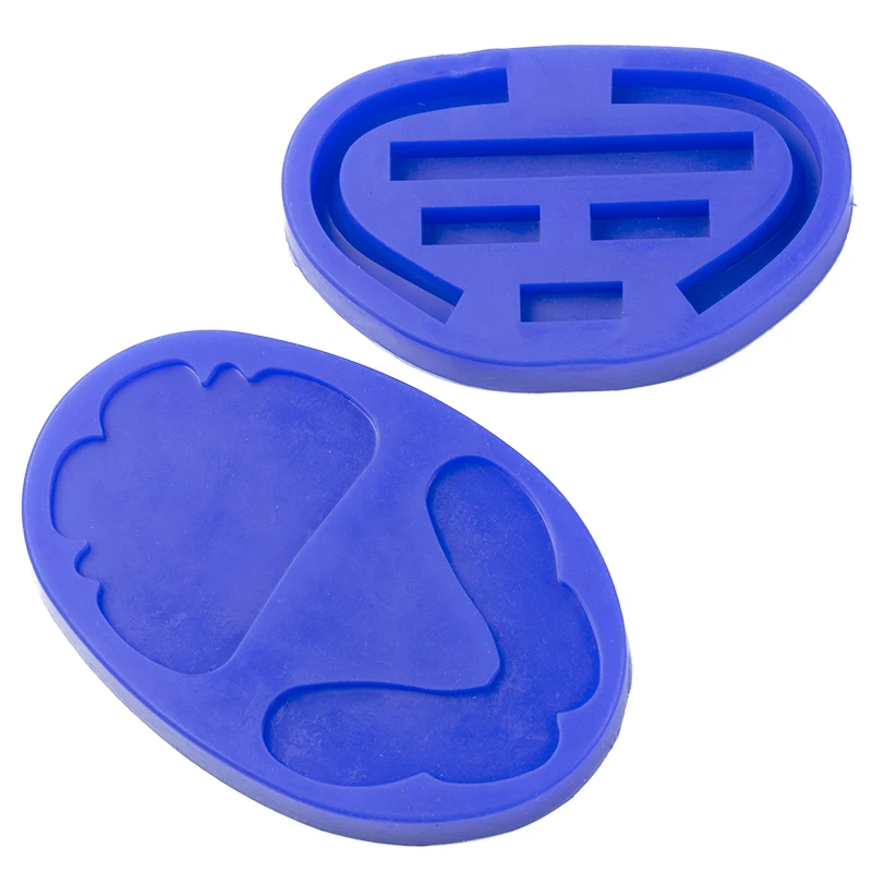 

1Pc Dental Silicone Rubber Individual Tray Wax Rim Bite Implant Molding Mould Dental Lab Denture Wax Teeth Model Base