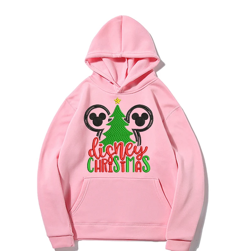 

Christmas Disney Cartoon Women's Casual Hoodie Printed Top