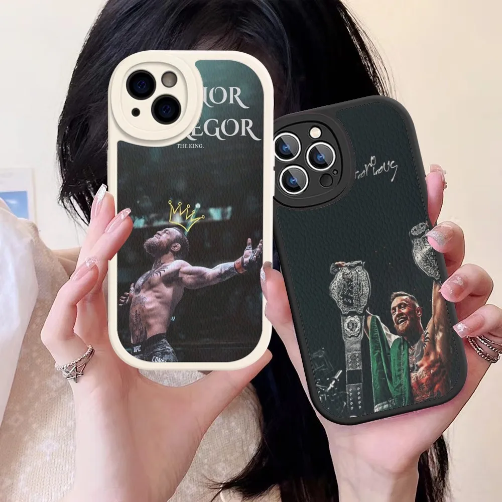 Чехол для телефона C-Conor M-McGregor из жесткой кожи iPhone 16 15 14 13 12 Mini 11 Pro Max Xs X Xr 7 8 Plus Fundas