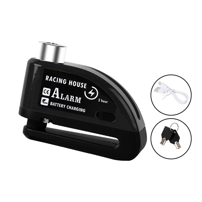 

Водонепроницаемый 110 дБ Громкий Сигнал Мотоциклетный Тормозной Роторный Замок Противоугонный Дисковый Замок Из Алюминиевого ...