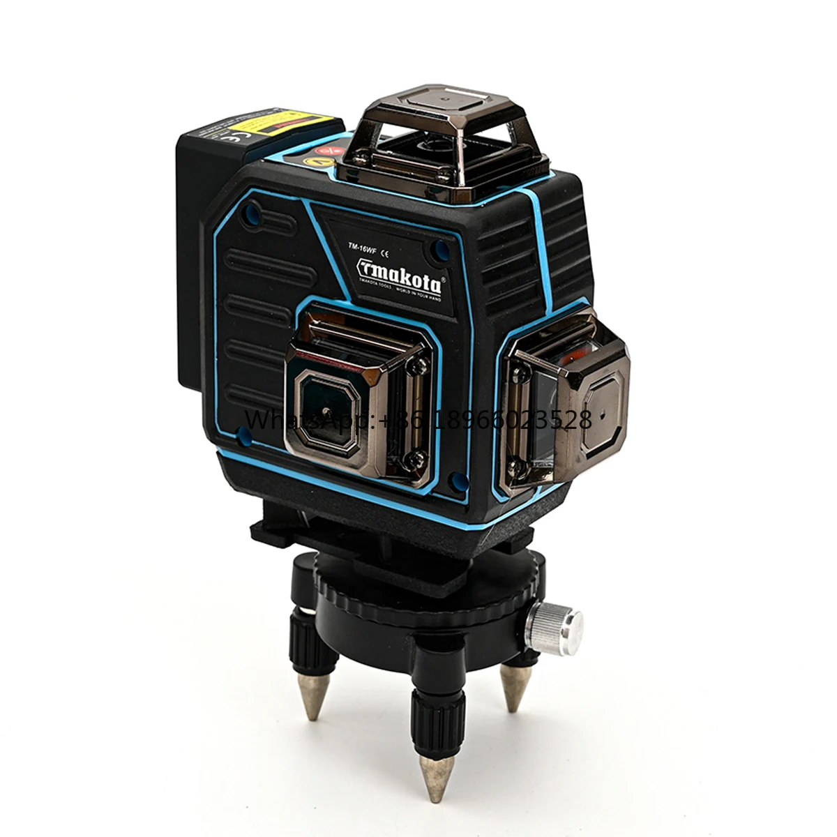 Лазерный уровень зеленый луч 16 линий самонивелирующийся 4d автоматический