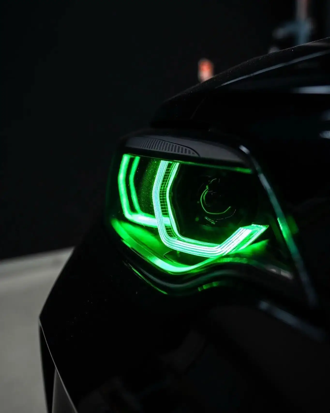 RGBW Синие Красные Ангельские Глаза Для 2018-2021 BMW M2 2 серии DRL многоцветные