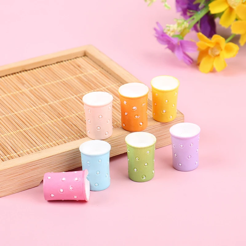 

1 шт. 1:12 Миниатюрный Кукольный Миниатюрный полимерный волнистый водяной стакан для кукольного дома аксессуары для мебели кухонные игрушки