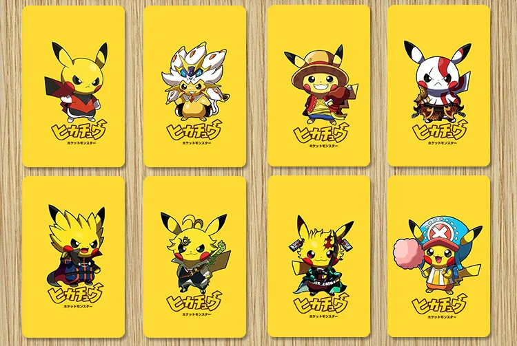 10 упаковок аниме наклейки покемон Покемон Пикачу для карт студентов автобусов