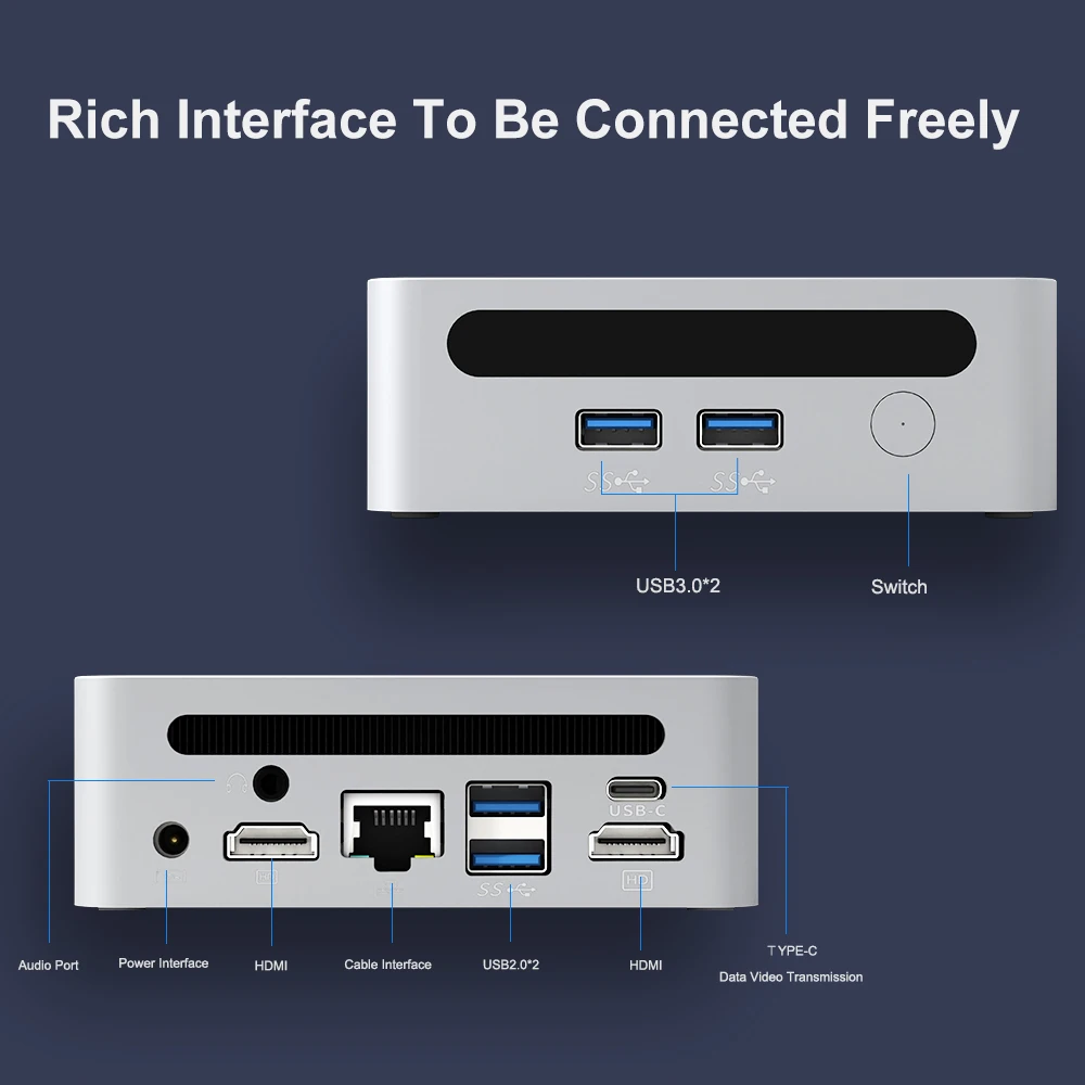 GenMachine Ren4000 4700U мини-ПК | AliExpress