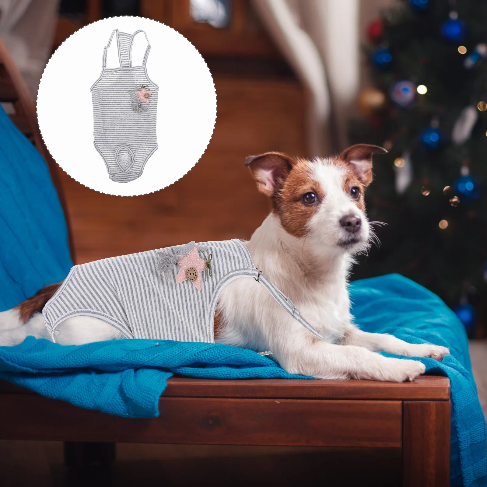 

Recovery Suit for Dogs Cats After Surgery Diaper Male Female Abdominal Wounds Bandages Cone Alternative Licking Biting for
