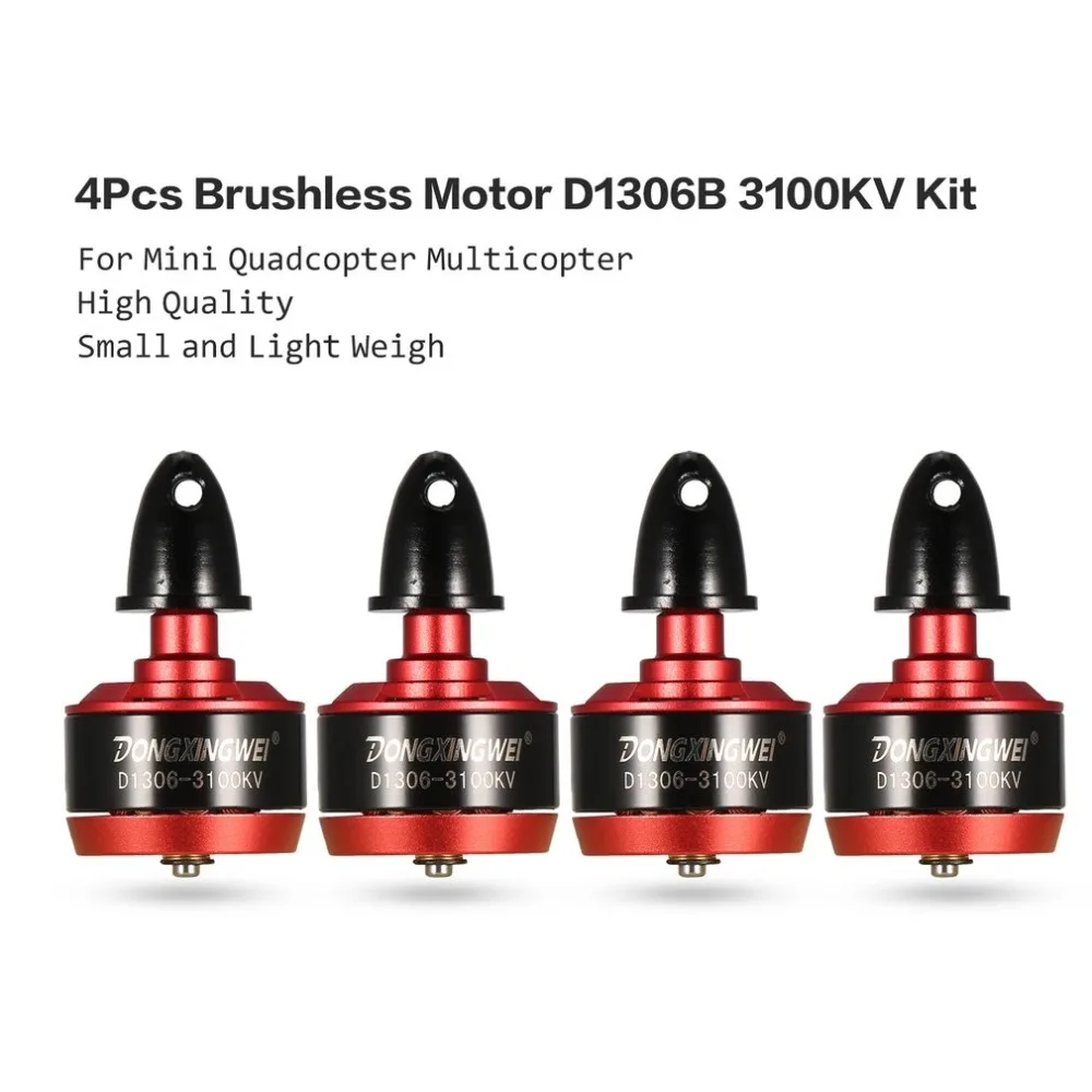 

1306 3100KV 2-4s Brushless Motor For Diatone 150 180 210 Quadcopter Multicopter CW & CCW 4Pcs/lot