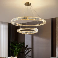 crystal living room chandelier italian post modern light luxury pendant light creative personality dining room bedroom lighting