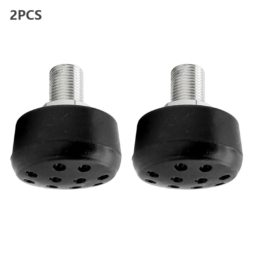 

2pcs Wear Resistant Rubber Brake Roller Skate Toe Stop Accessories Durable Quiet Non Slip Plugs Block Adjustable Easy Install