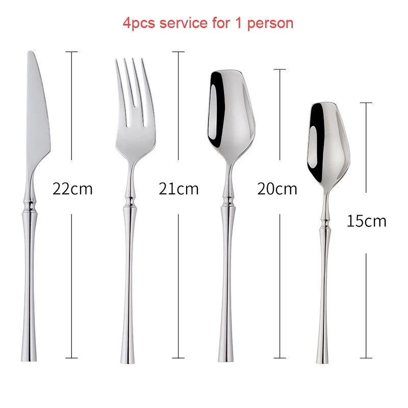 

Набор столовых приборов из нержавеющей стали 16/24 шт