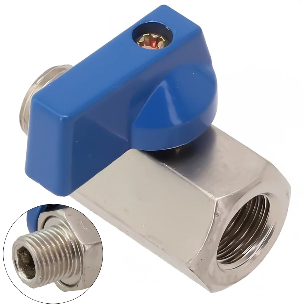 Шаровой кран из нержавеющей стали регулируемый для нагрева в верхней части