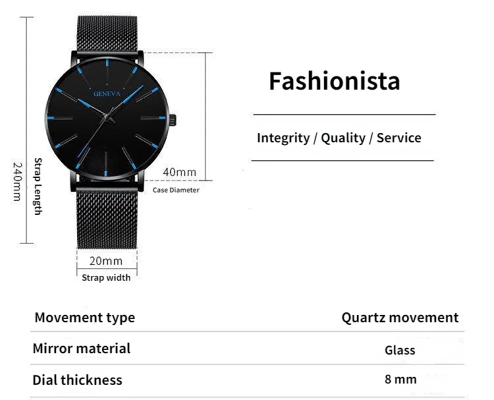 New Fashion Couple Men Simple Business Mesh Band Quartz Fashion Watches Personalized British Casual Alloy New Wave Watches