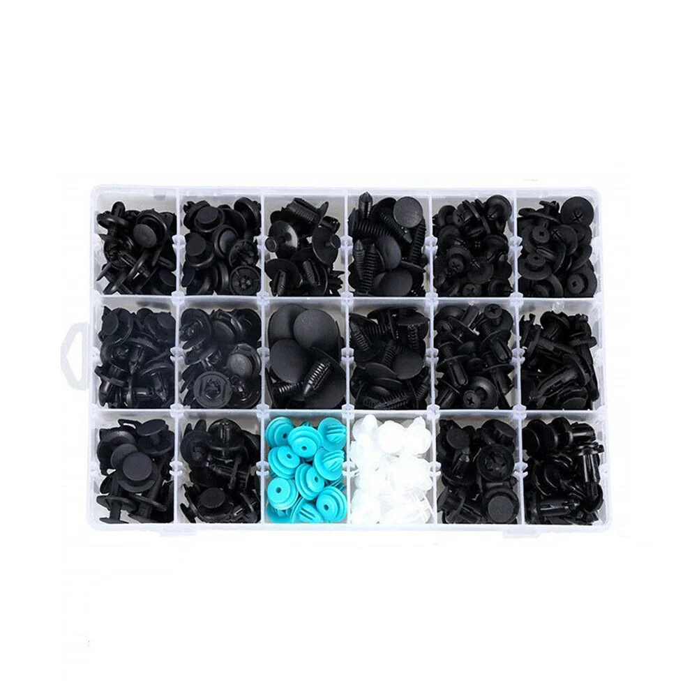 

360 PCS Plastic Panel Push Pin Moulding Retainer Clip Car Body Bumper Rivet Trim Lining Car gadgets