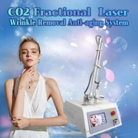 professional co2 fractional laser acne treatment wrinkle remove stretch marks scar removal machine for salon with ce approval