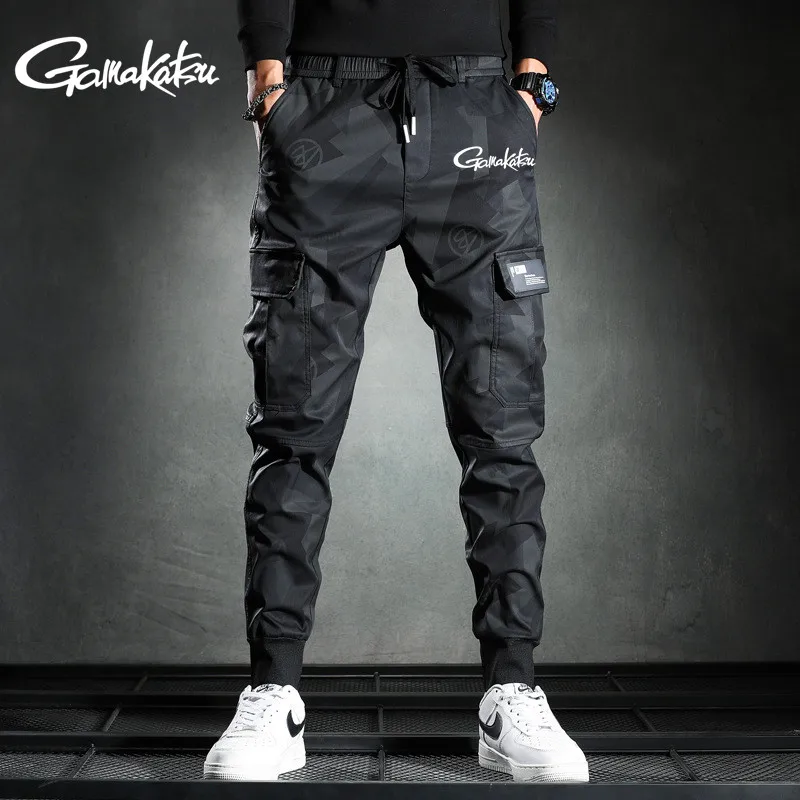 

Летние рыболовные штаны Gamakatsu, Мужские дышащие быстросохнущие штаны для активного отдыха, походов, спорта, альпинизма