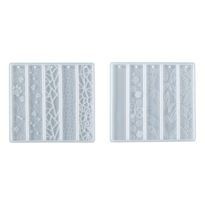 

Creative Bookmark Resin Molds,Bookmark Epoxy Casting Molds DIY Bookmark Making Moulds for DIY Projects Presents Tags