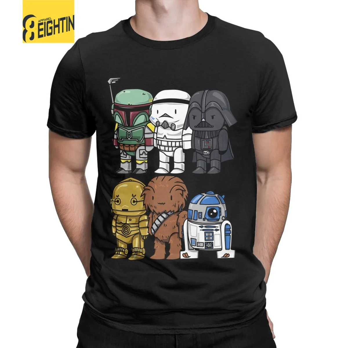 

Disney Men Star Wars Movie Darth Vader For TeenBoys Clothing Women T-Shirt Short Sleeve Print Top Female Harajuku T Shirt