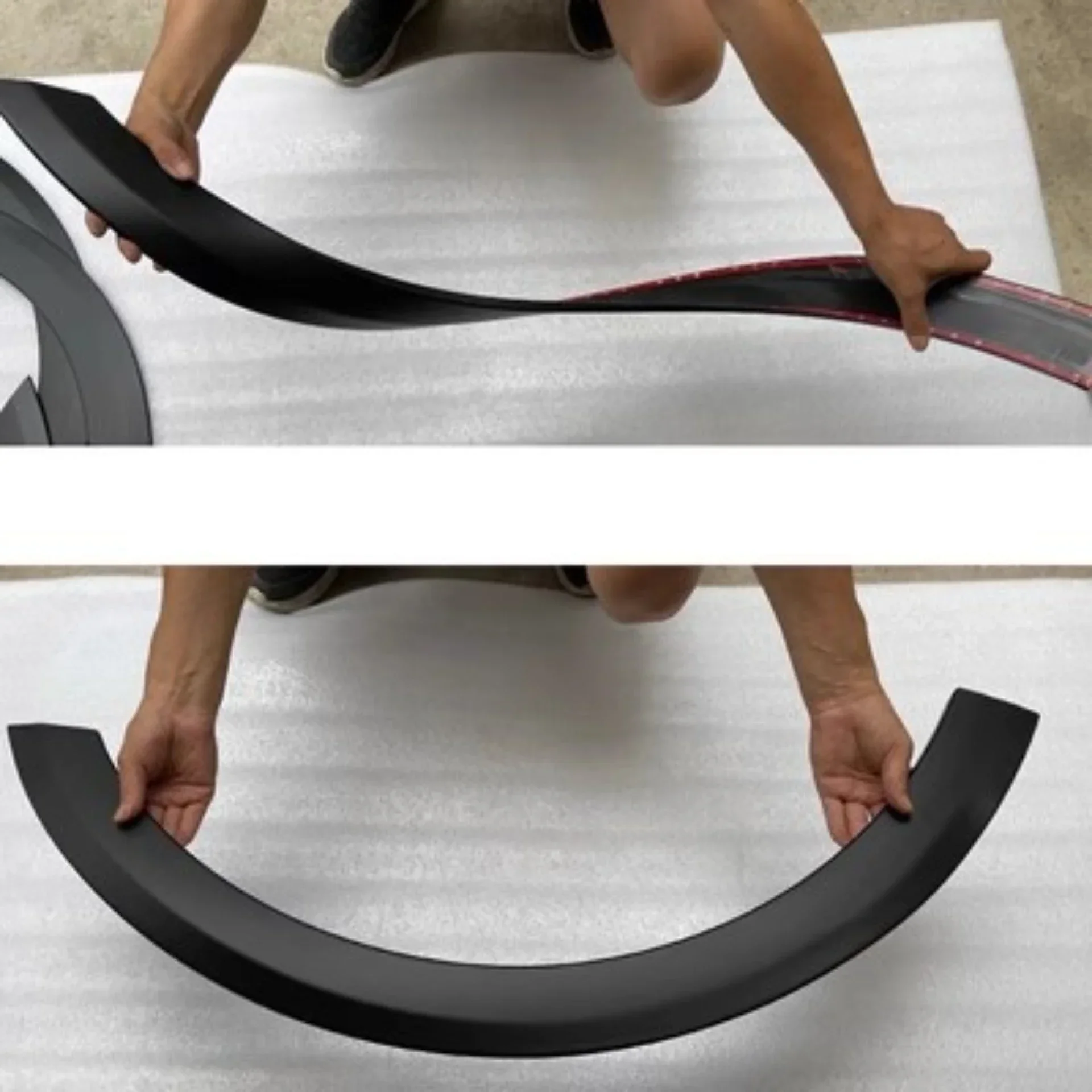 Комплект кузова передняя и задняя черная брови для Audi Q5 2009-2017 крыло широкая