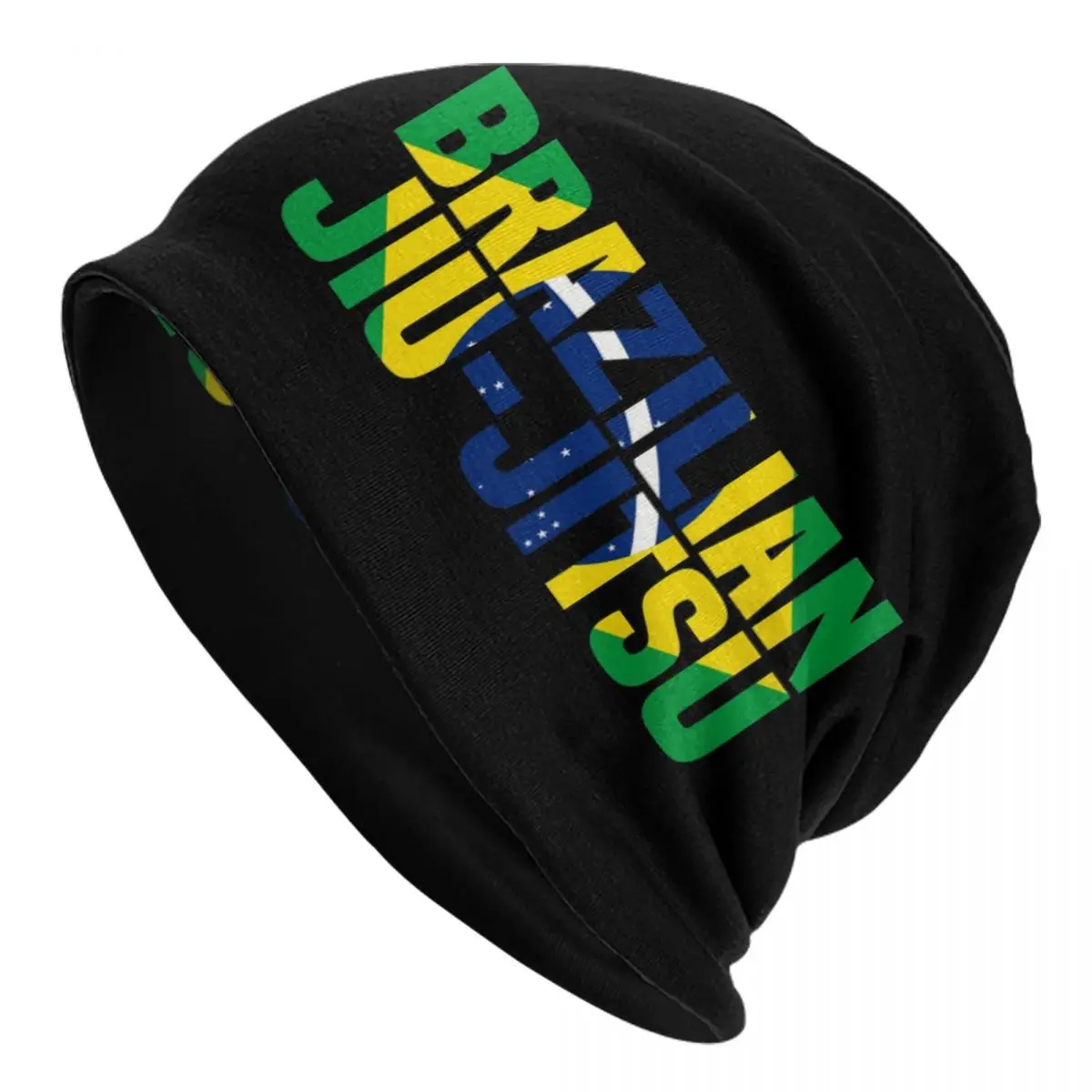 

Женская зимняя трикотажная шапка в бразильском стиле