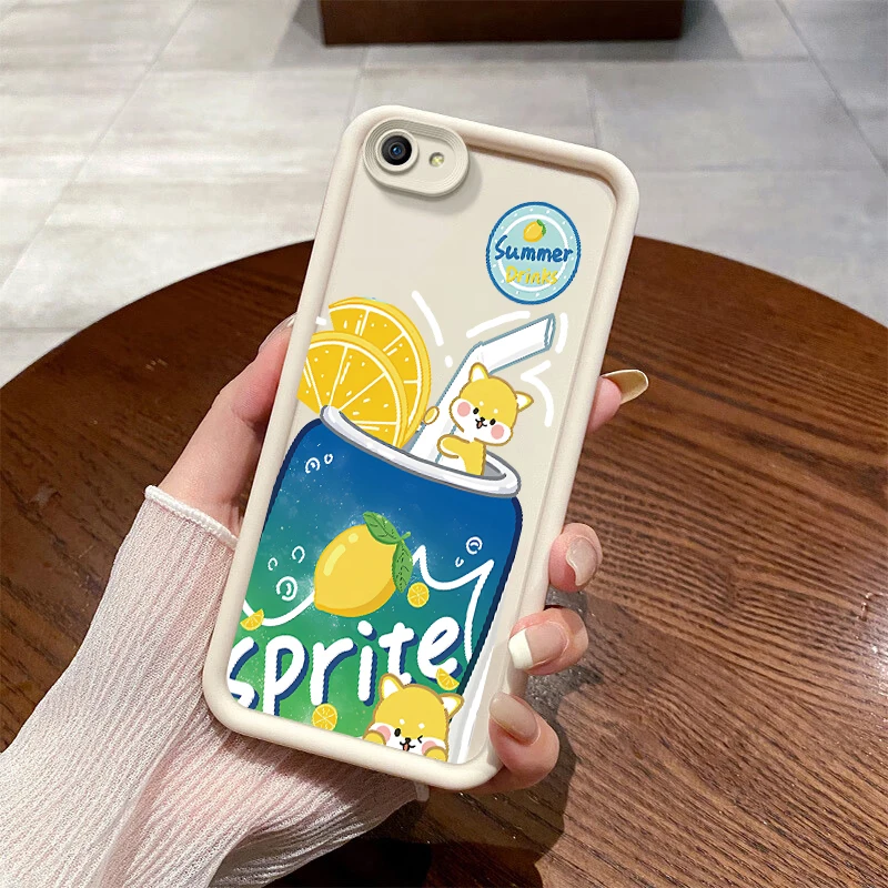 Чехол с рисунком лимонной соды для VIVO Y35m Y78 Plus Y78m Y77 Y77e Y73t Y11 Y35 Y76s t1