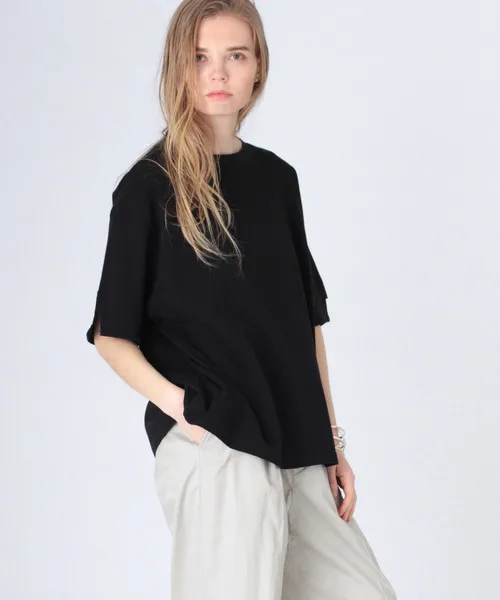 Заказы экспортируемые в Японию весна-лето 2024 новая хлопковая футболка с круглым