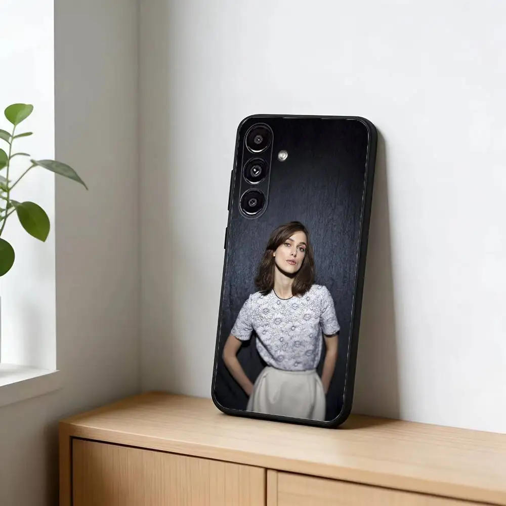 Фото Чехол для телефона Keira Knightley для Samsung Galaxy A20,21s,22,31,32,52,53,72,73,80,91, мягкий черный корпус №2