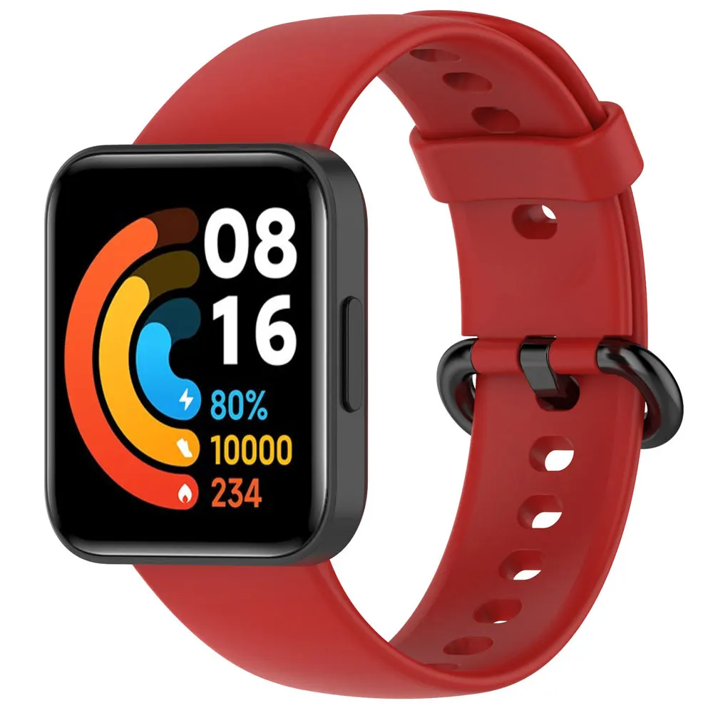Фото Ремешок для часов + чехол для Redmi Watch 2, ремешок для смарт-часов, браслет для Xiaomi Mi Watch 2 Lite, защитный чехол, пленка для часов №4