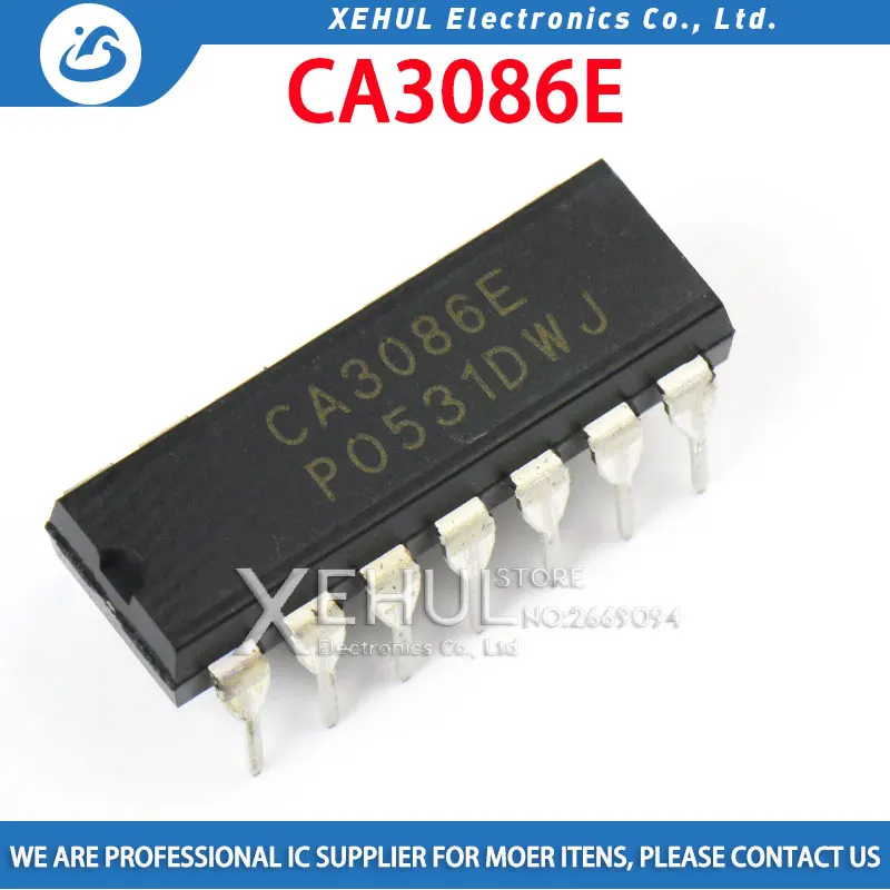10 шт. CA3046 CA3046E 3046E CA3081E CA3081 3081E DIP CA3086E CA3086 3086E DIP-14 CA3096CE CA3096E CA3096 DIP14
