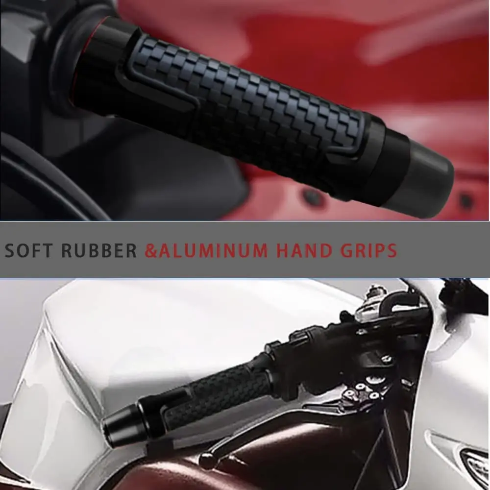 Treeligo 7/8'' 22mm Universal Motorcycle handle grips Racing Handle Bar For Yamaha T MAX 500(2008-2011) Tmax 530(2012-2016) enlarge