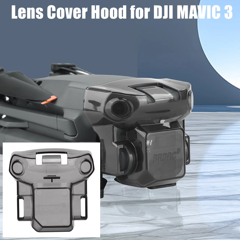 Lens Cover Hood for DJI MAVIC 3 Drone Lens Cap Protector Gimbal Camera Guard Anti-Glare Shield for DJI Mavic 3 Accessories