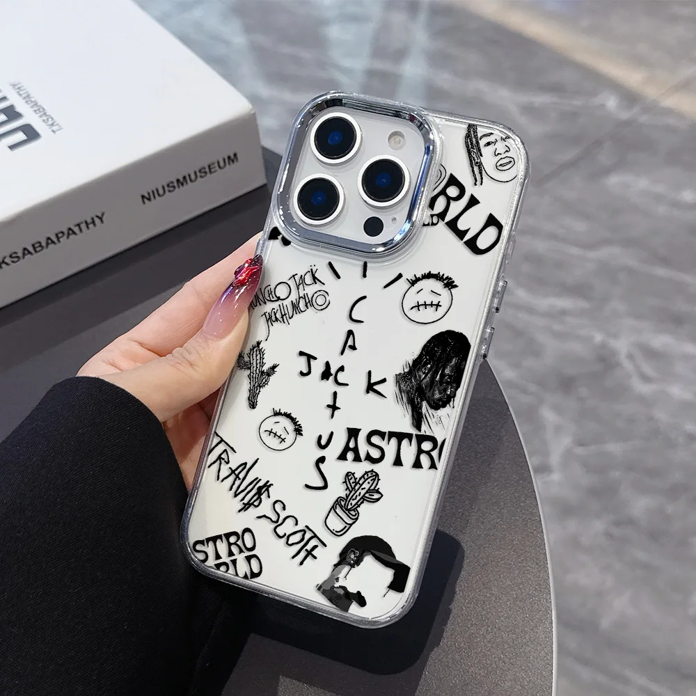 Роскошный чехол для телефона Travis Scott Cactus Jack для Samsung Galaxy A73 A16 A35 A55 A25 A05S A15 A56 A54 A36 A34 A26 A04 4G 5G Cover (art.: 3920d025cebf8) - 3920d025cebf8