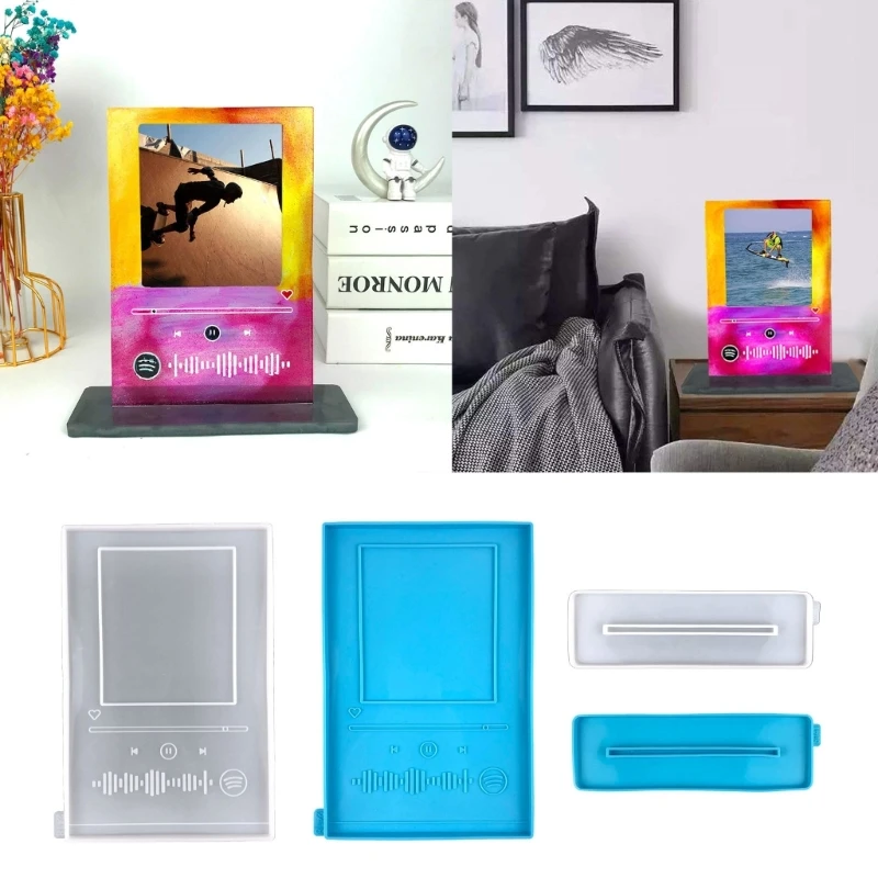 

DIY ремесла MP3 фоторамка планшетофон украшение силиконовая форма