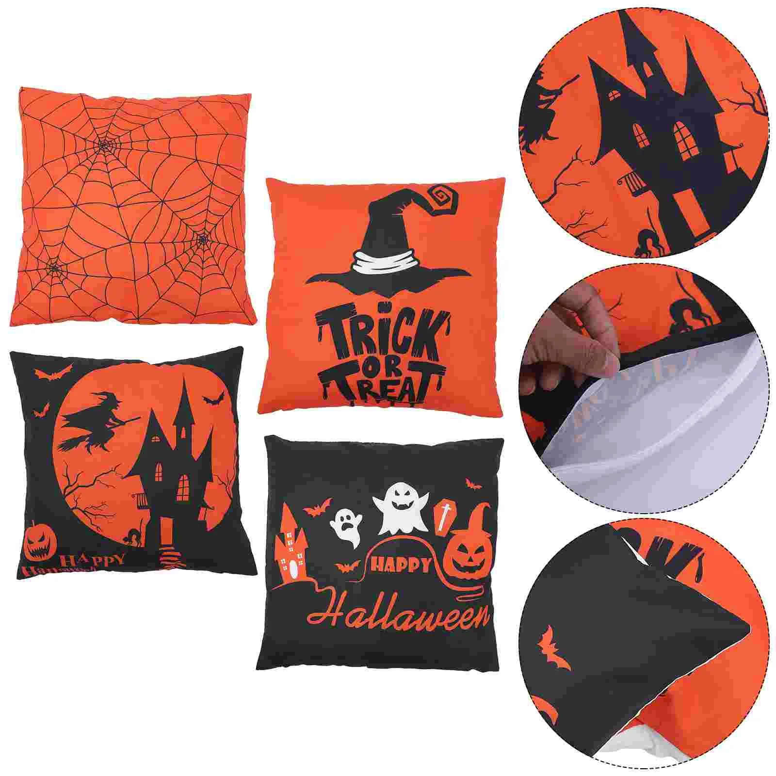 

Наволочка с принтом, 4 шт.